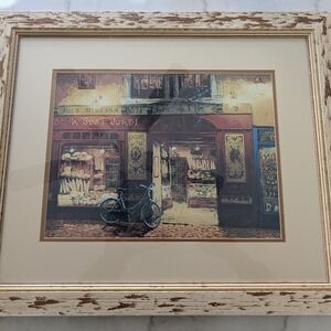 Framed Vintage Bicycle Art Print